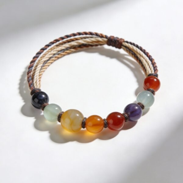 Earth Tone Braided Bracelet