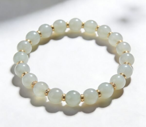 Soft Mist Beaded Bracelet