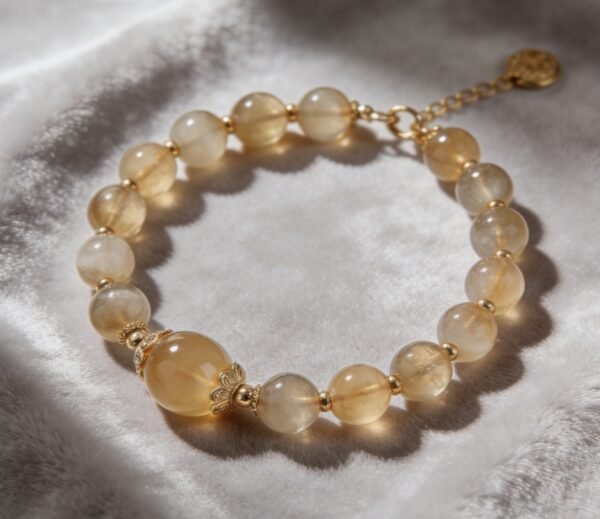 Warm Glow Beaded Bracelet