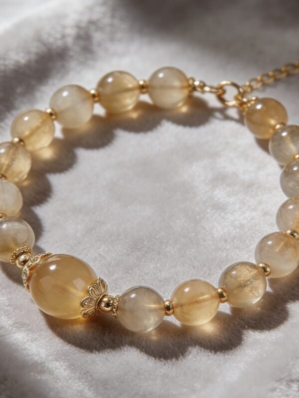 Warm Glow Beaded Bracelet