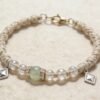 Minimalist Jute & Crystal Bracelet